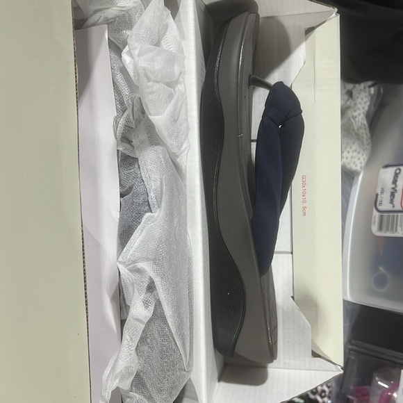 NWT Navy Jeossy sandals size 10 - Picture 6 of 8